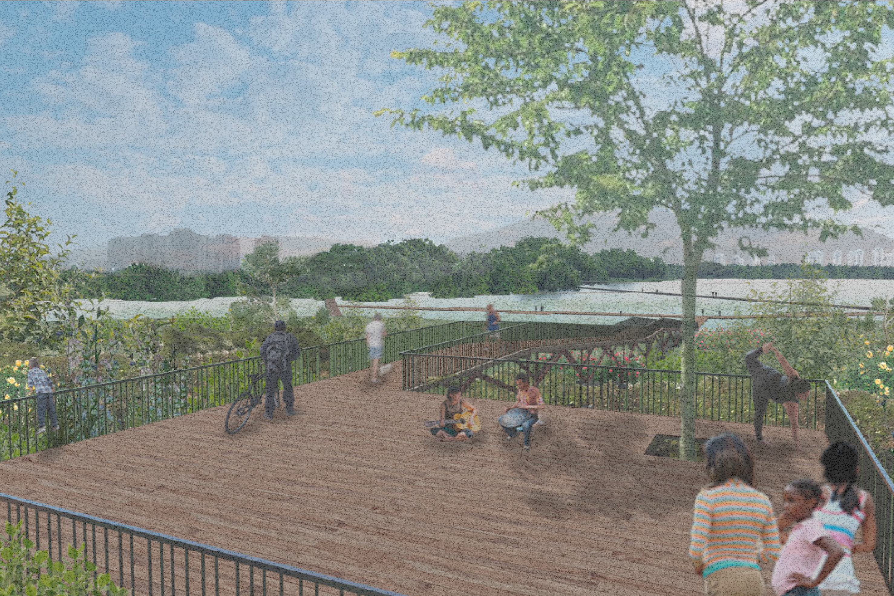 infraestrutura e habitat: parque na lagoa de marapendi (RJ)